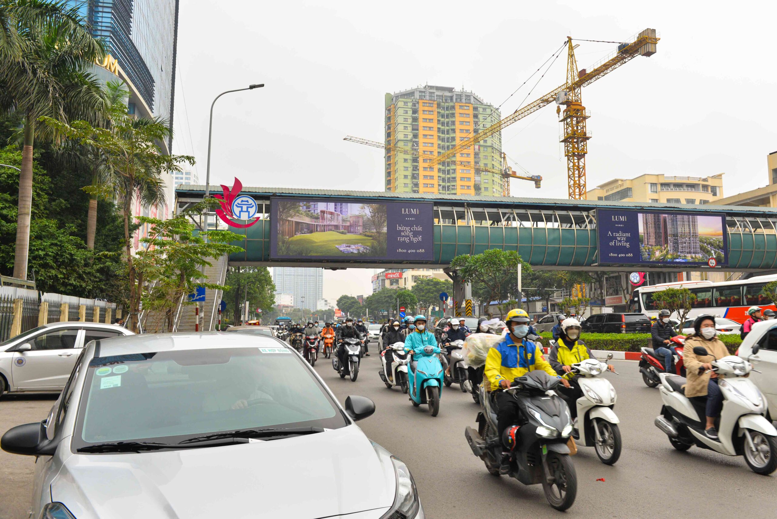 Ảnh xa hướng nhìn từ Nguyễn Chí Thanh đi Liễu Giai (NC)