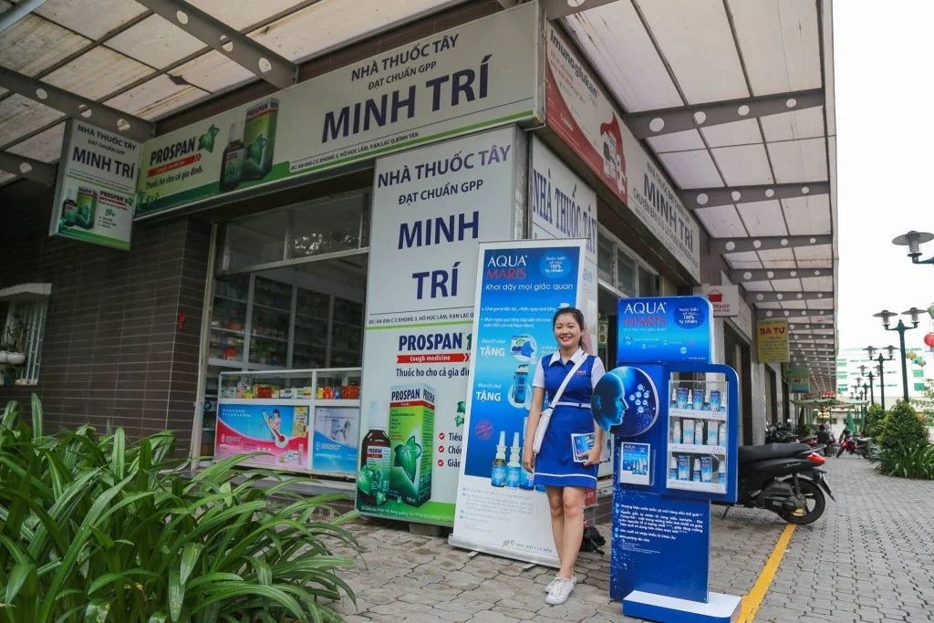Quảng cáo tại nhà thuốc bệnh viện