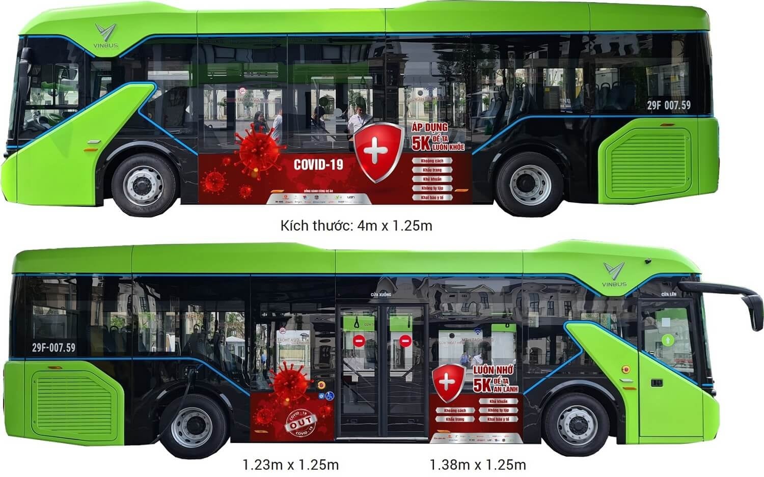 Quảng cáo xe bus có hiệu ứng lan tỏa rộng