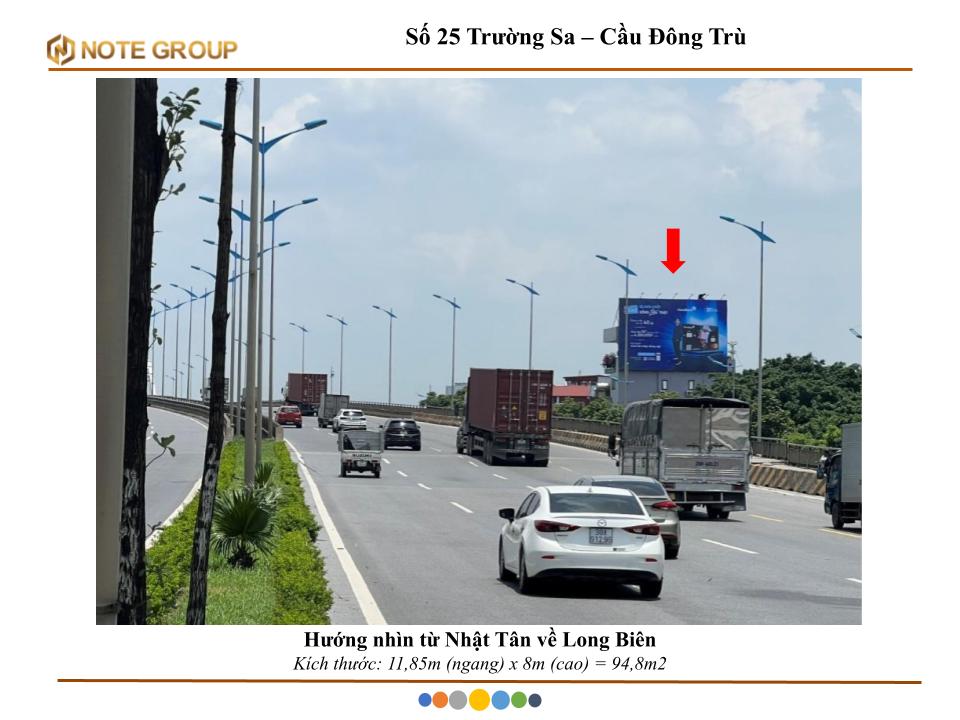 Billboard Số 25 Trường Sa – Cầu Đông Trù