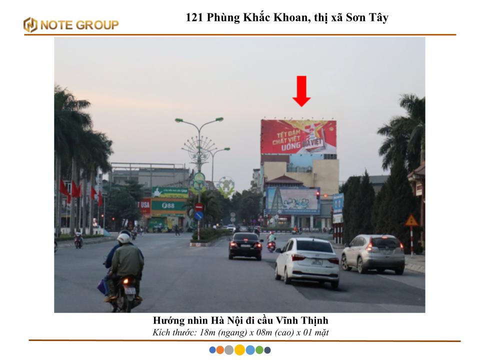 Billboard 121 Phùng Khắc Khoan, Sơn Tây