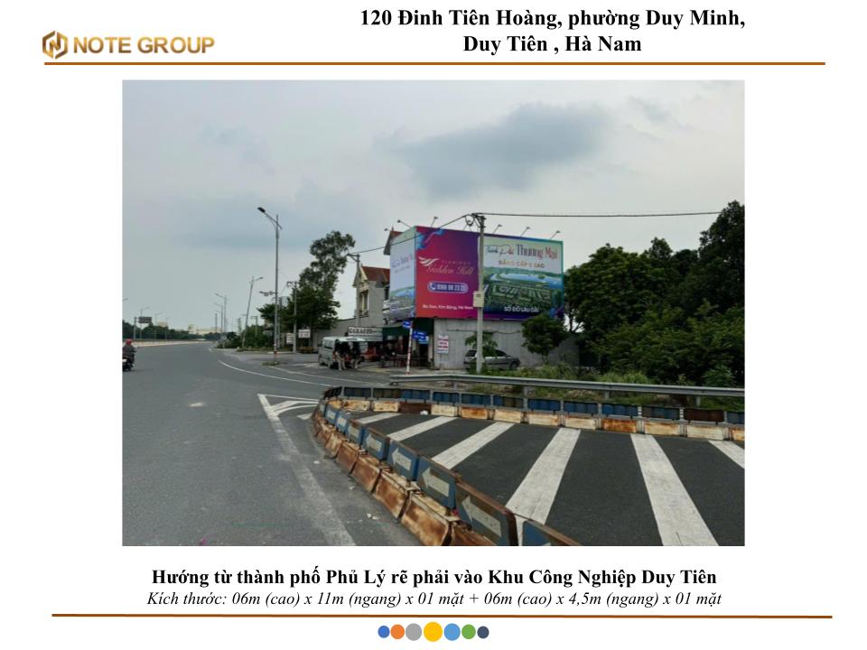 Billboard 120 Đinh Tiên Hoàng, Hà Nam