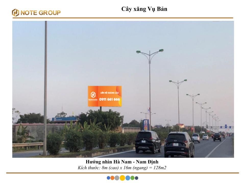 Billboard Cây xăng Vụ Bản