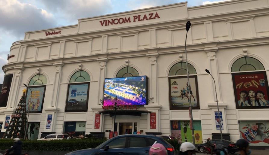 LED mặt tiền TTTM Vincom Sơn La