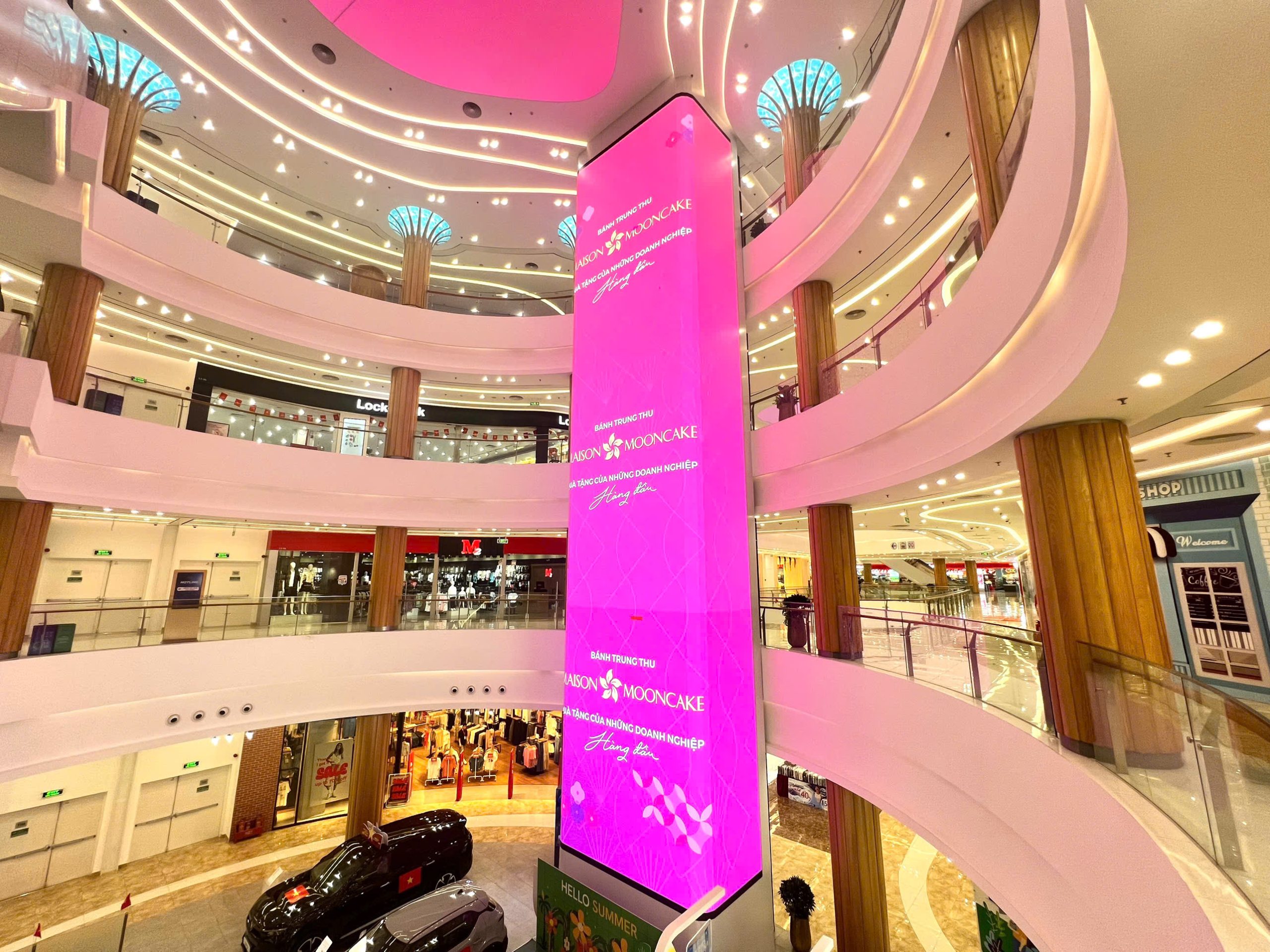 LED thông tầng Vincom Ocean Park