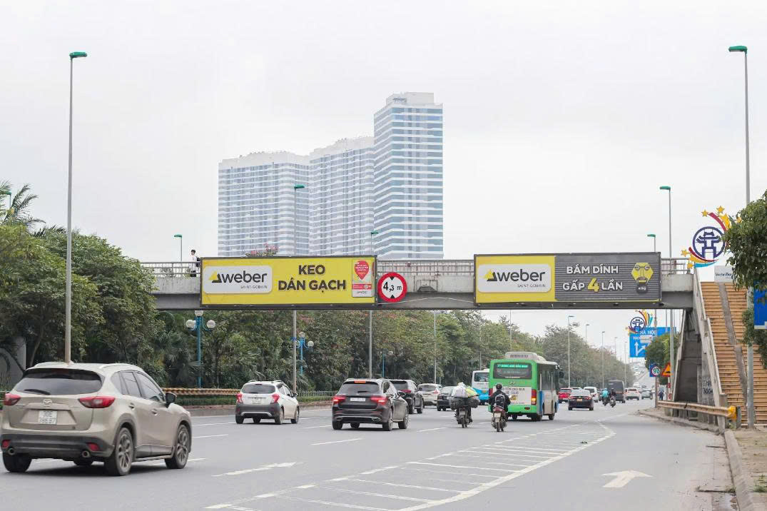 Cầu vượt đi bộ Võ Nguyên Giáp, Hà Nội