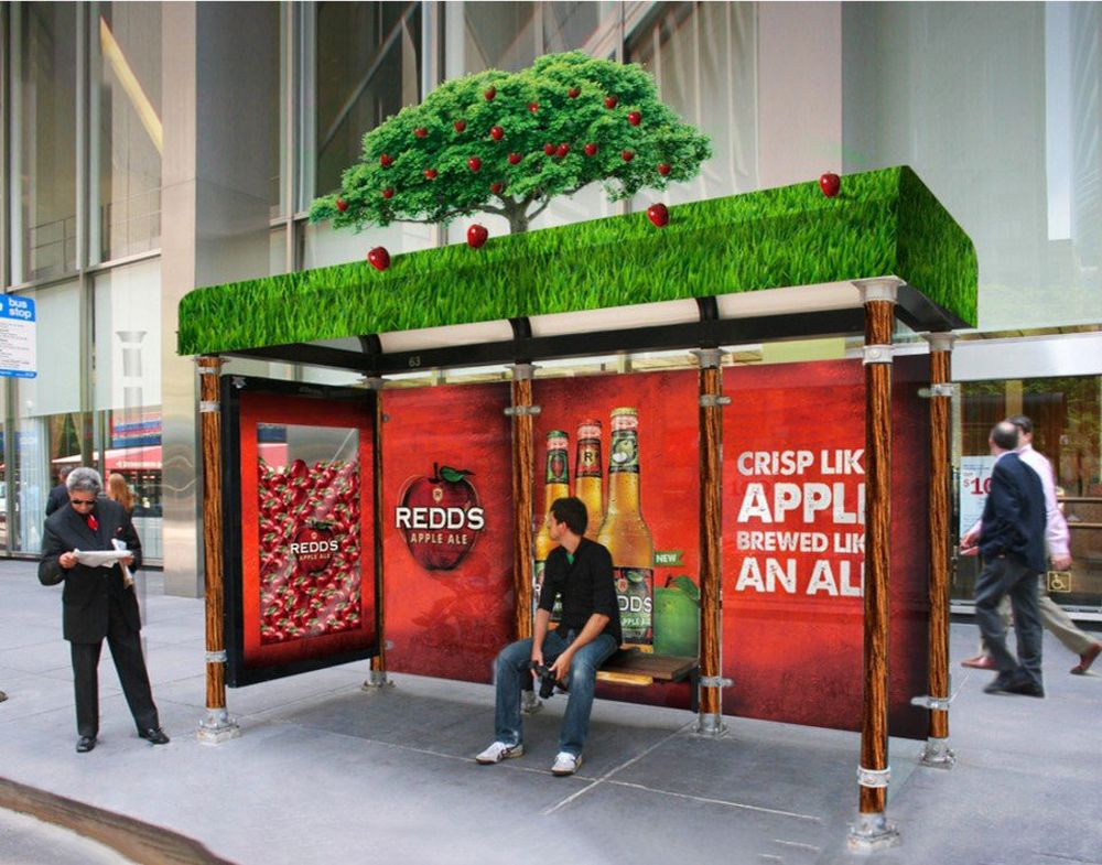 Tìm hiểu về quảng cáo nhà chờ xe bus