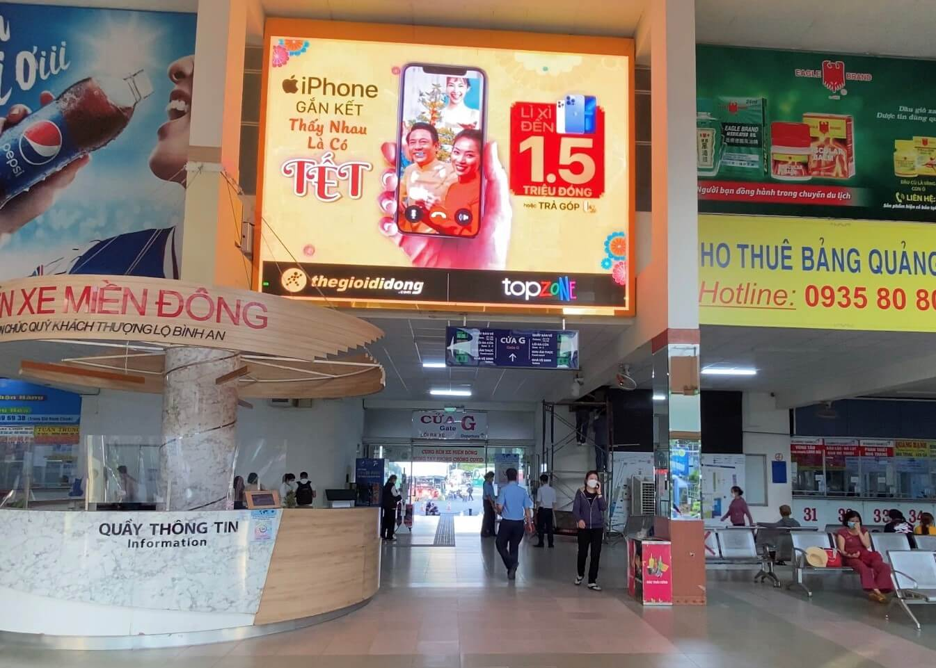 Vì sao nên quảng cáo tại Sân bay, Bến xe dịp Tết Nguyên Đán?