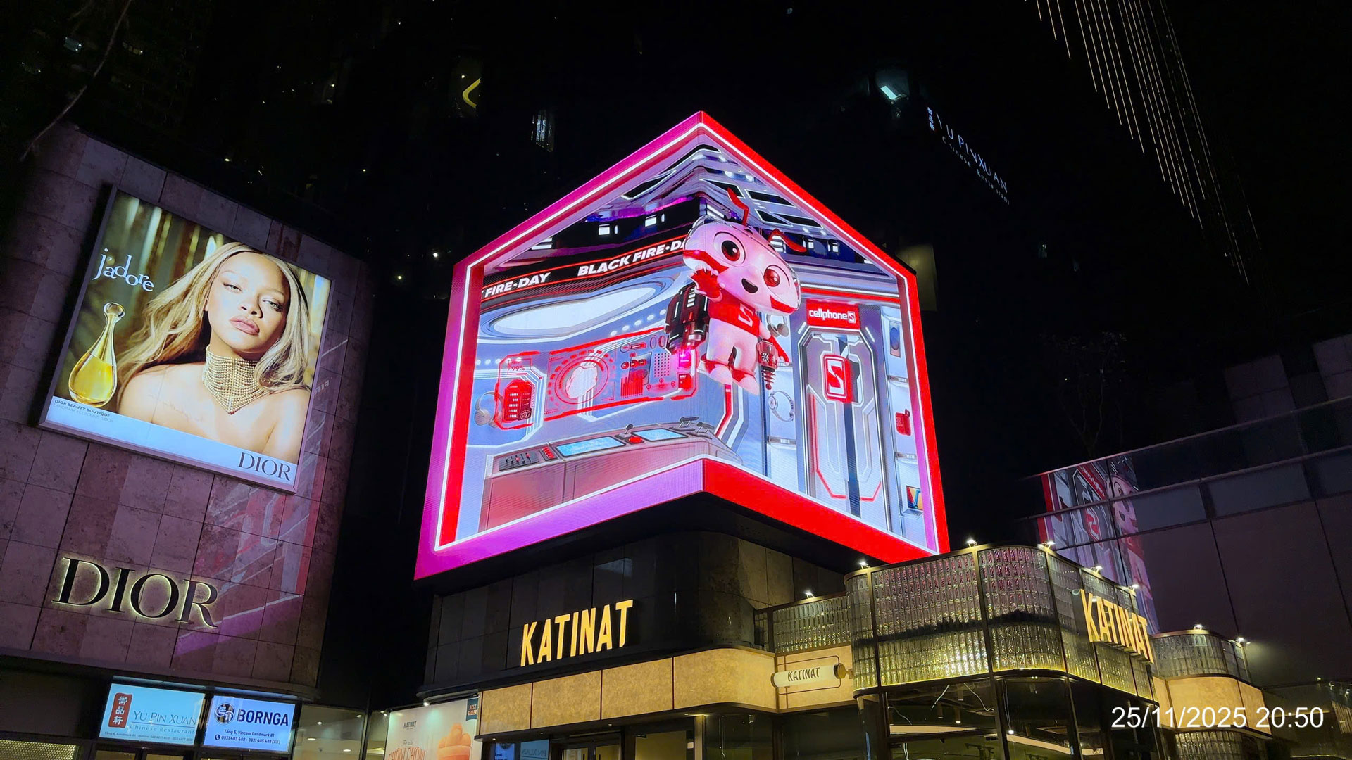 LED quảng cáo trong mall và cơ hội tăng trưởng thương hiệu